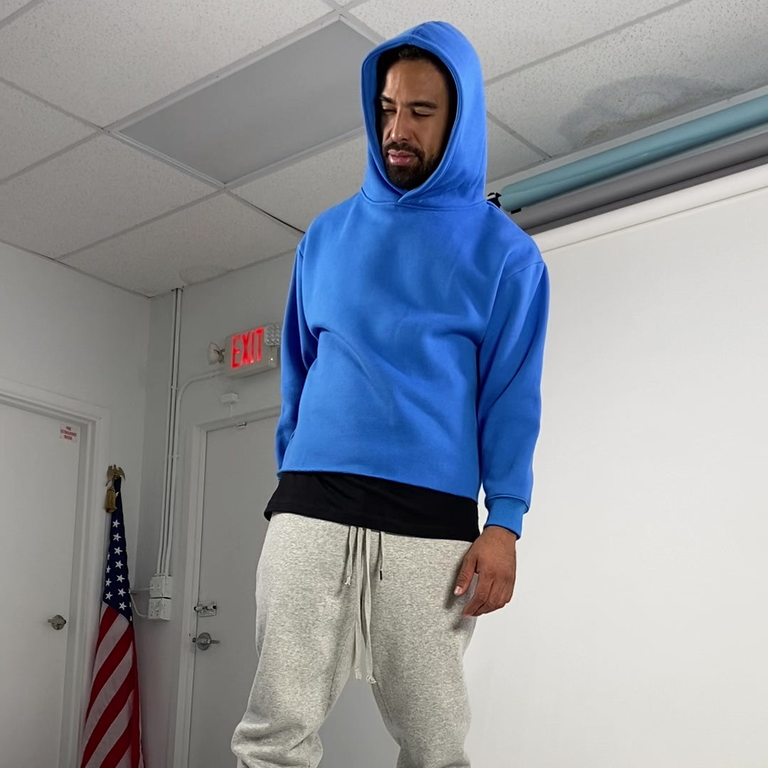 The Monk Hue Blue Heavy Hoodie