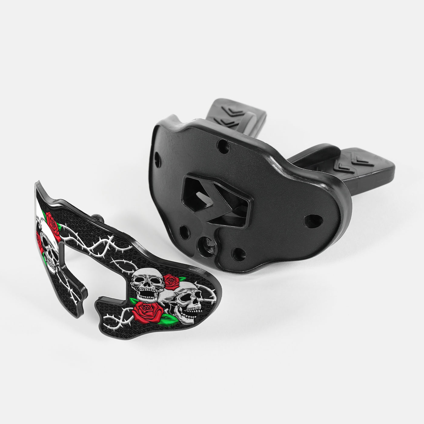 3D Skulls and Roses Football Mouthguard