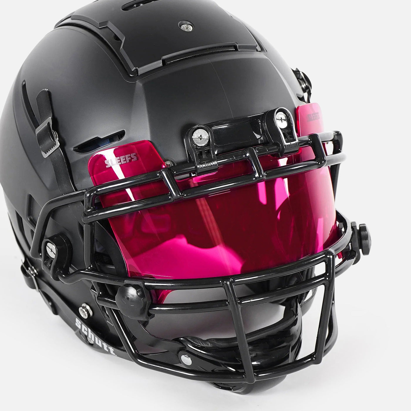 Hue Pink Clear Helmet Eye-Shield Visor for Kids