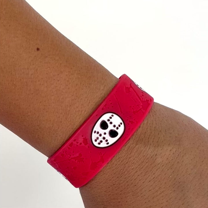 Hockey Mask 1 Inch Wristband