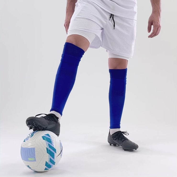 Hue Royal Blue Long Soccer Leg Sleeves – SLEEFS