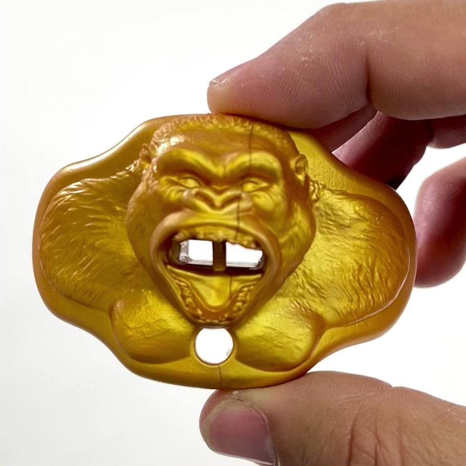 Gorilla Mode Gold Football Mouthguard