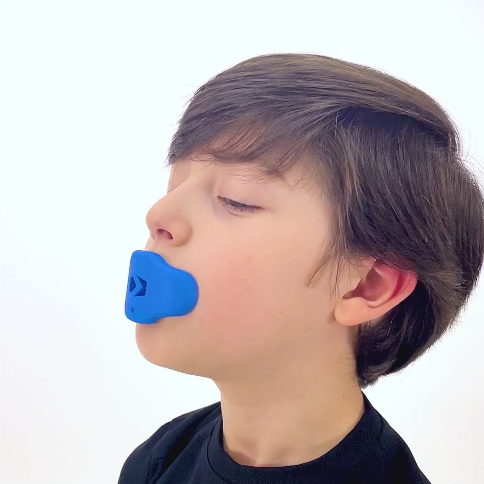 Hue Blue Kids Soft Football Mouthguard