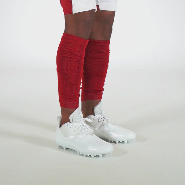 Cardinal Red Scrunchie Leg Sleeves