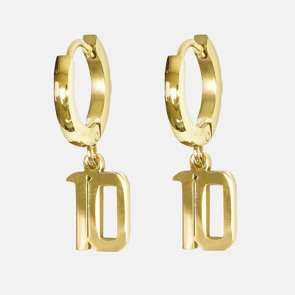 Little Lucky Number Earring  Florence London Jewellery