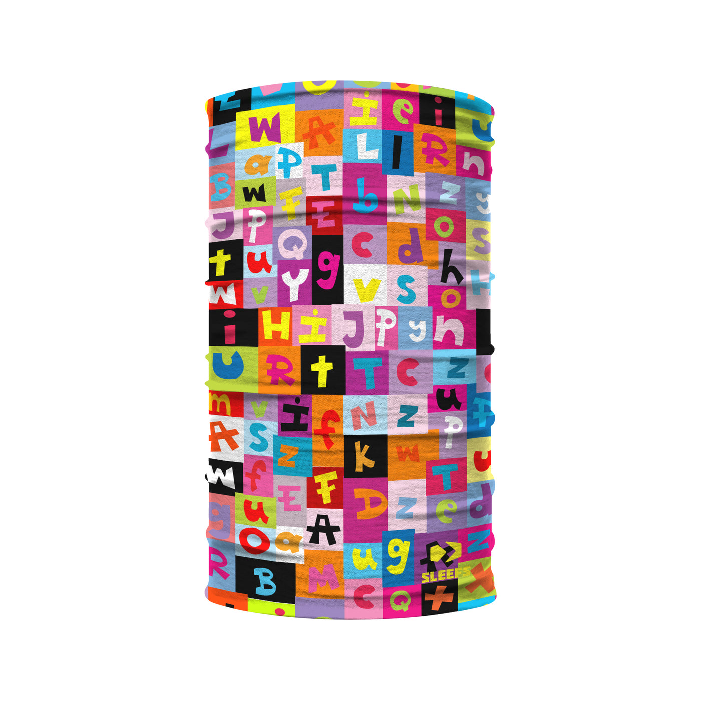 ABC Multicolor Kids Neck Gaiter