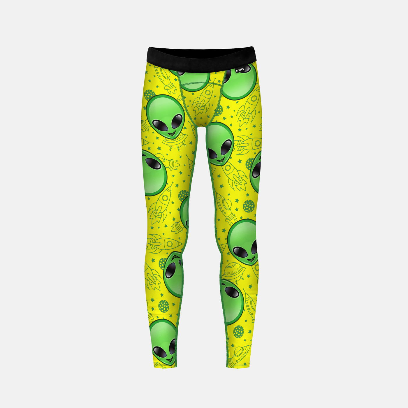 Alien 51 Yellow Tights for Kids