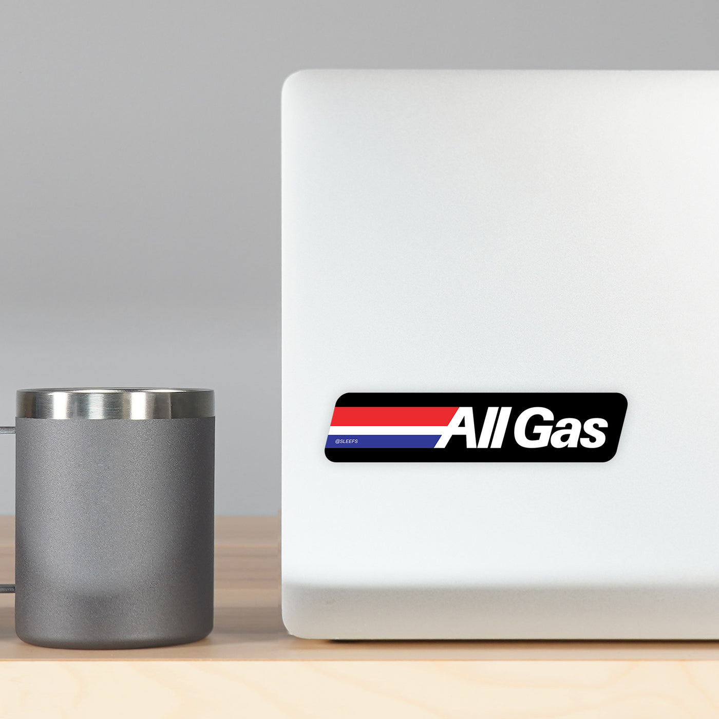 All Gas Sticker