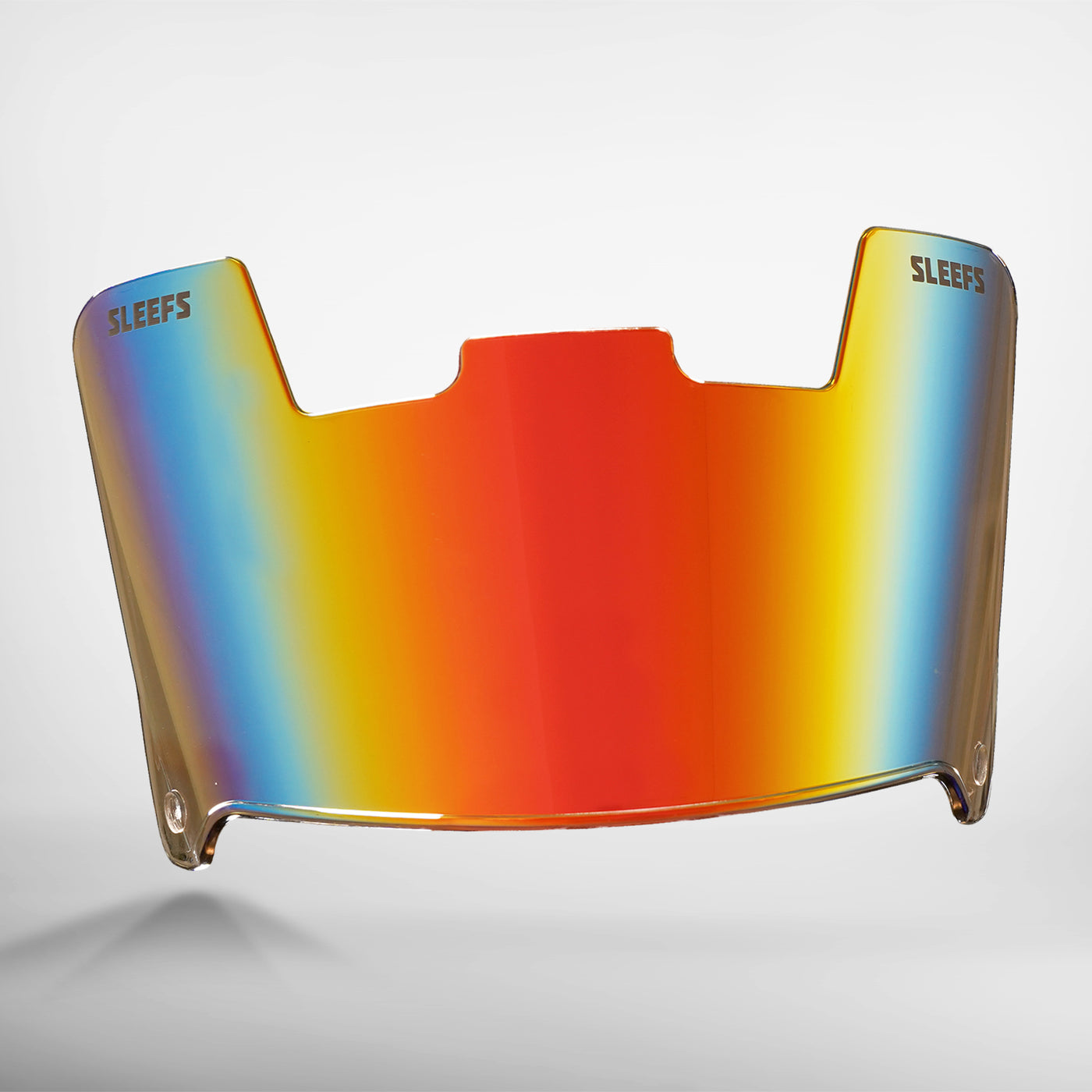  SLEEFS Football Helment Visor [Borealis Rainbow