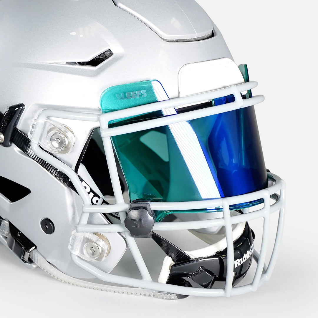 Aqua Bifrost Rainbow Helmet Eye-Shield Visor for Kids