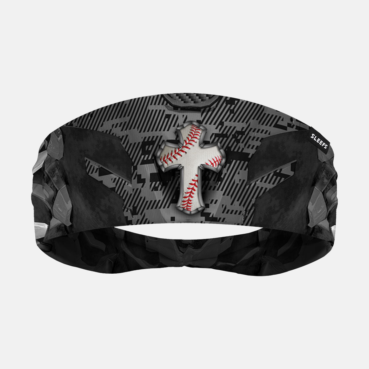 Baseball Cross Headband