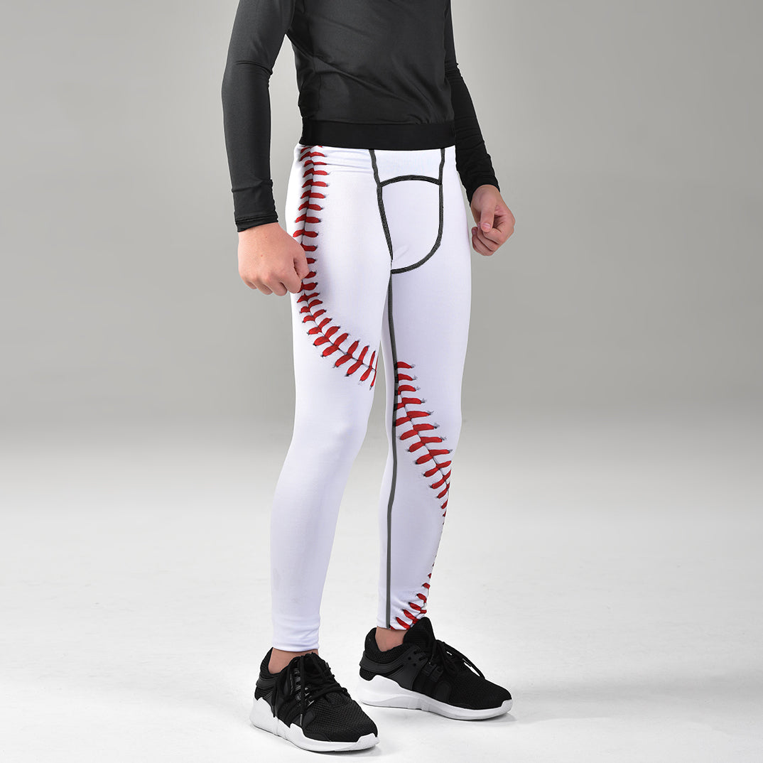 Baseball Lace Tights for kids