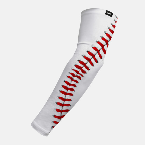 Sleefs Basic White Baseball Baseball Knee-High Socks Adult