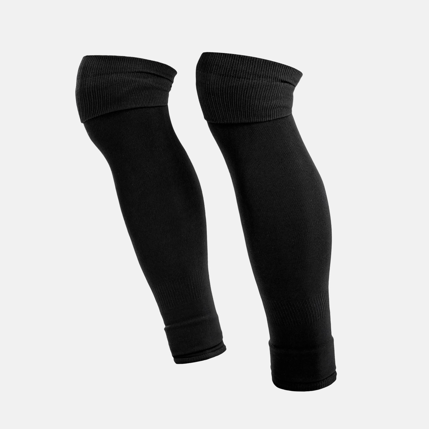 Basic Black Long Soccer Leg Sleeves