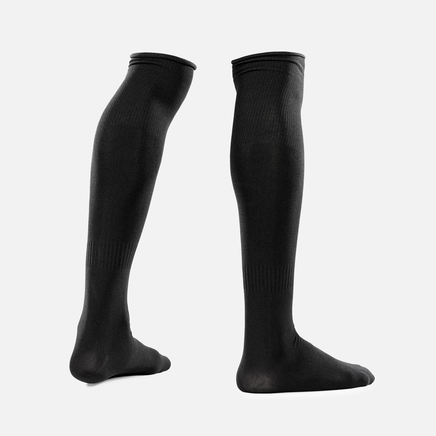 Basic Black Over The Knee Sport Socks