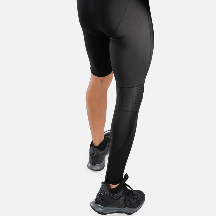 Black Single-leg Tights