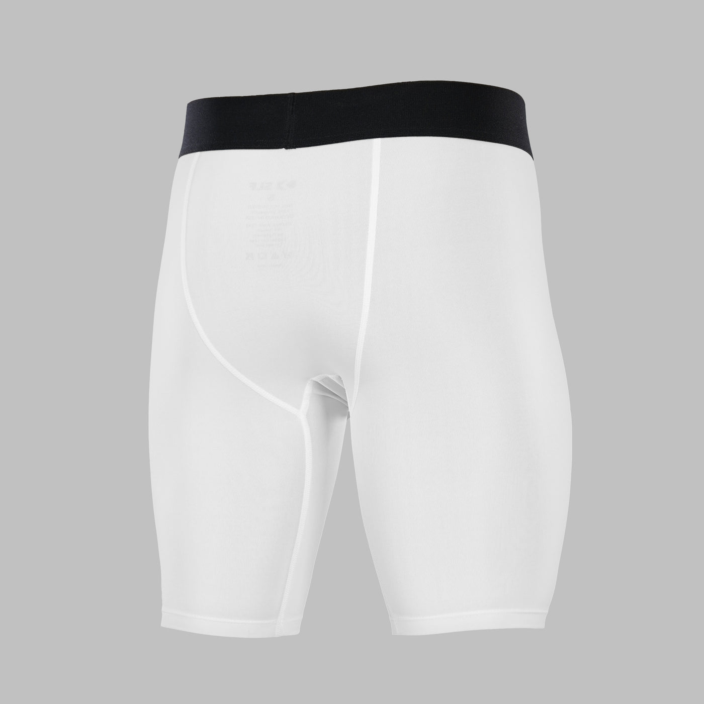 Basic White Compression Shorts