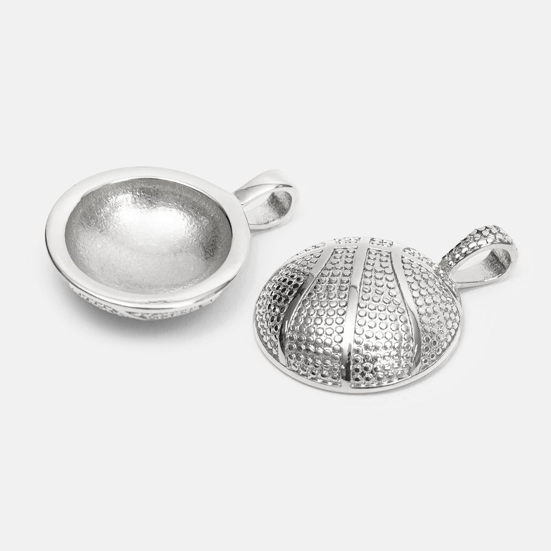 Basketball Pendant with Chain Kids Necklace - Stainless Steel
