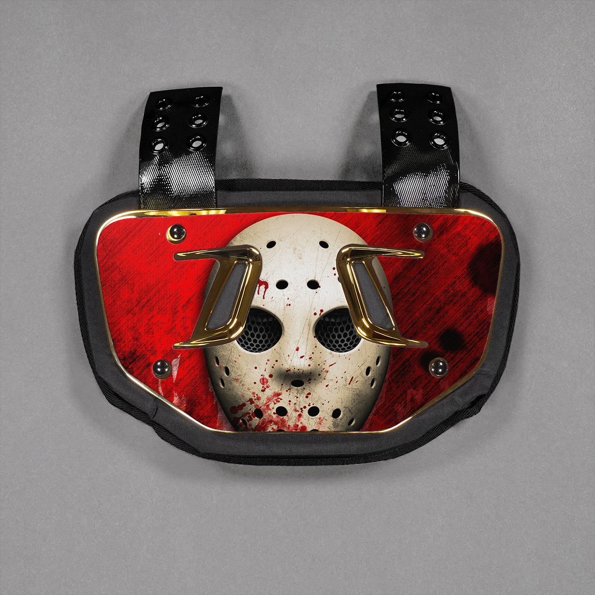 Hockey Mask Sticker for Back Plate
