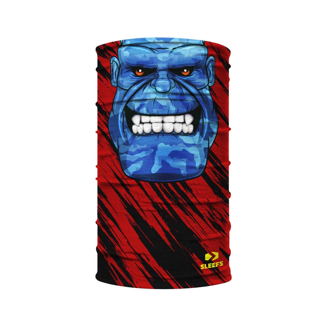 Beast Blue Monster Kids Neck Gaiter