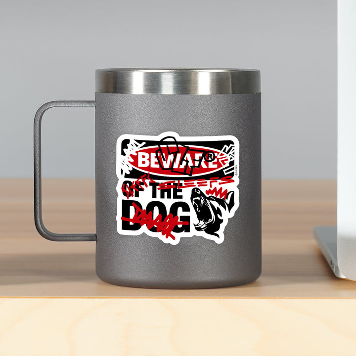 Beware Of The Dog Chaos Sticker