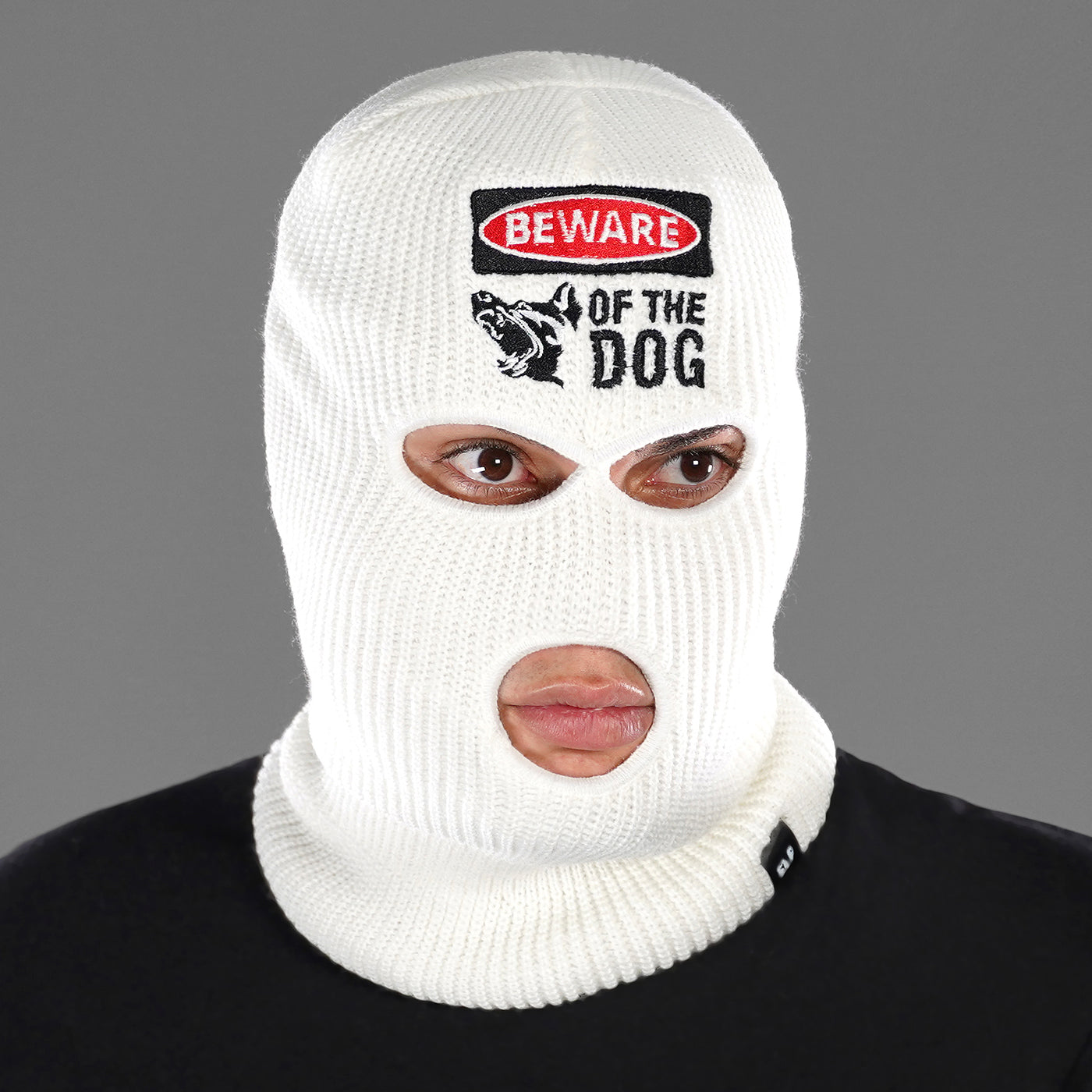 Beware Of The Dog Ski Mask
