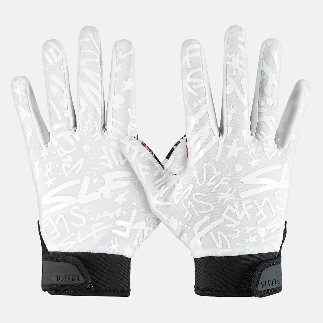 Beware of the Dog Sticky Football Receiver Gloves