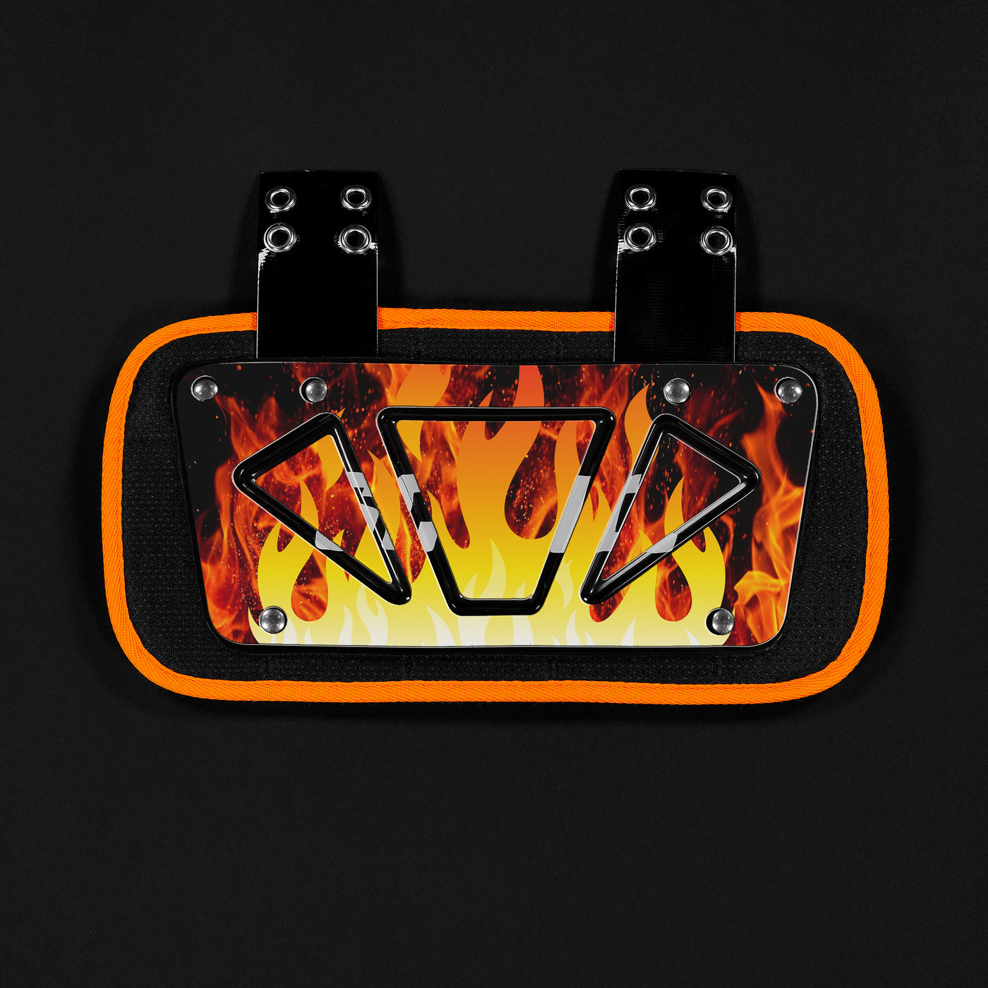 Black Fire Sticker for Back Plate