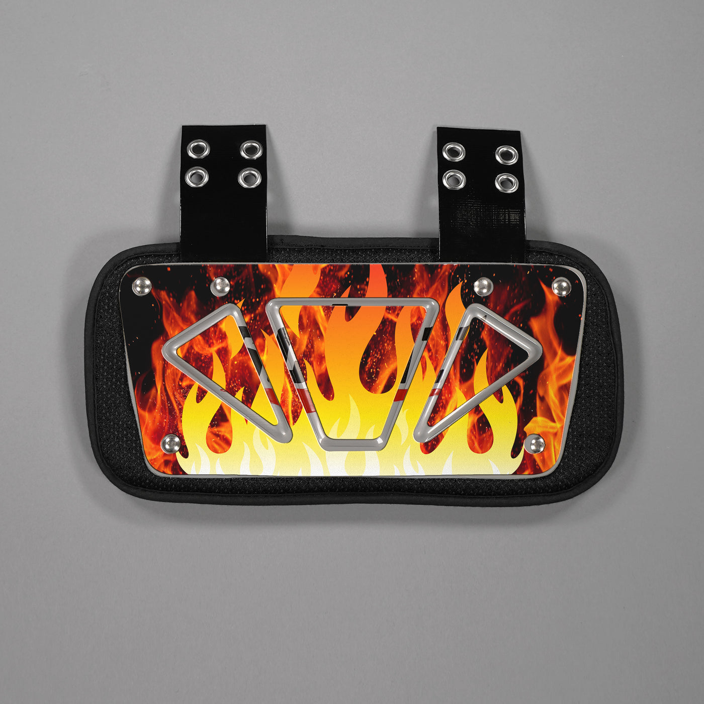 Black Fire Sticker for Back Plate