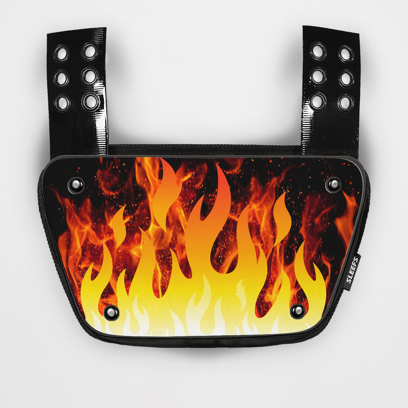 Black Fire Sticker for Back Plate