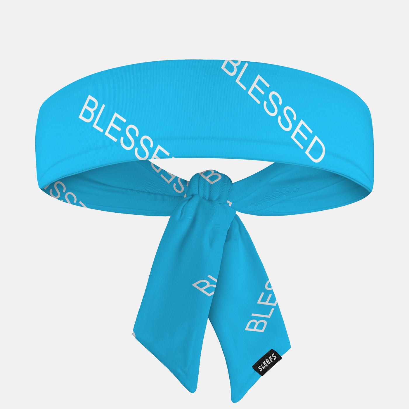 Blessed Pattern Blue Ninja Headband