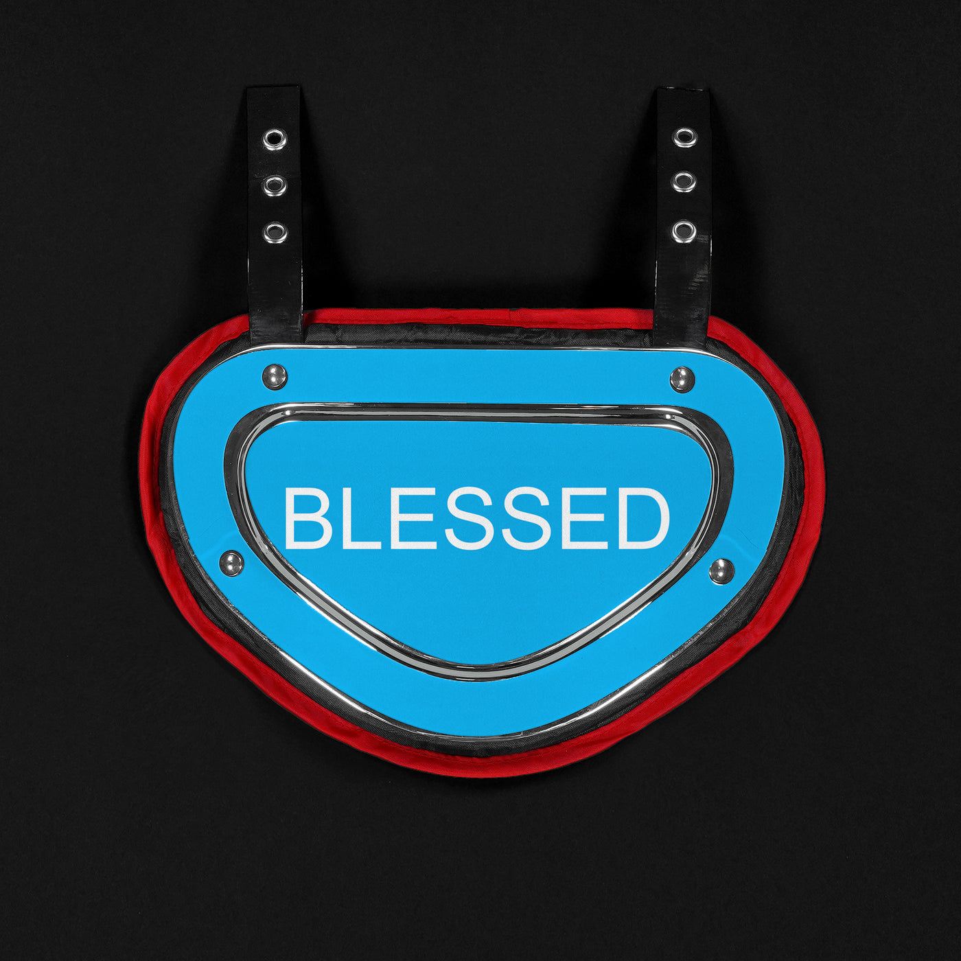 Blessed Blue Sticker for Back Plate