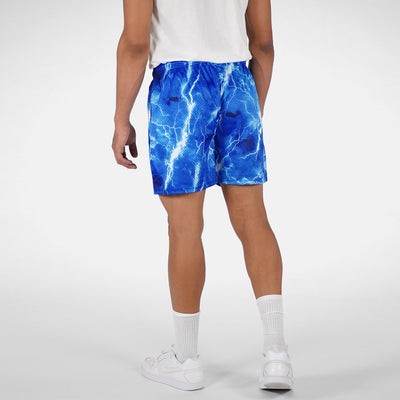Blue Lightning Shorts - 7"