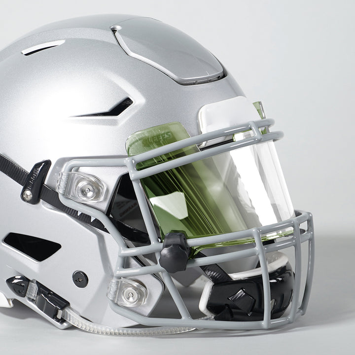 Camo Green Machine Silver Helmet Eye-Shield Visor