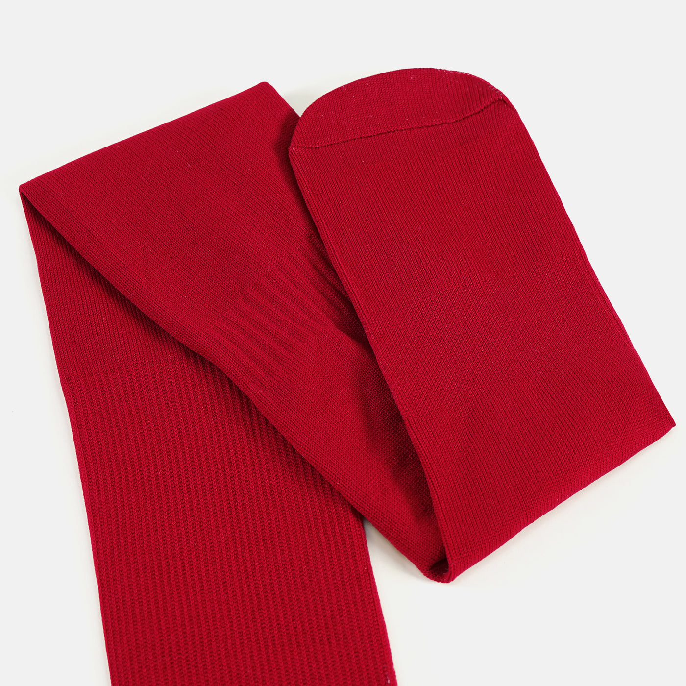 Cardinal Red Over The Knee Sport Socks