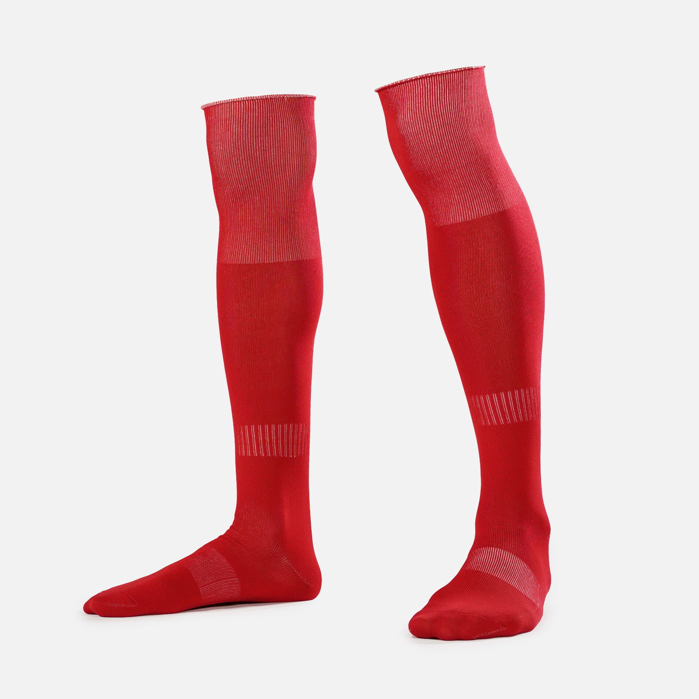 Cardinal Red Over The Knee Sport Socks