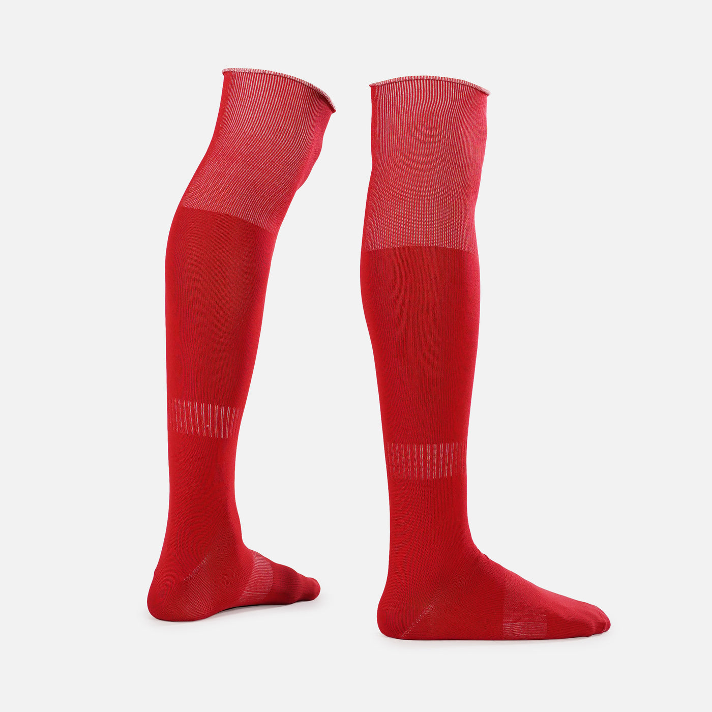 Cardinal Red Over The Knee Sport Socks