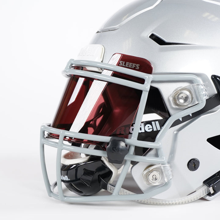 Carmine Red Clear Helmet Eye-Shield Visor for Kids