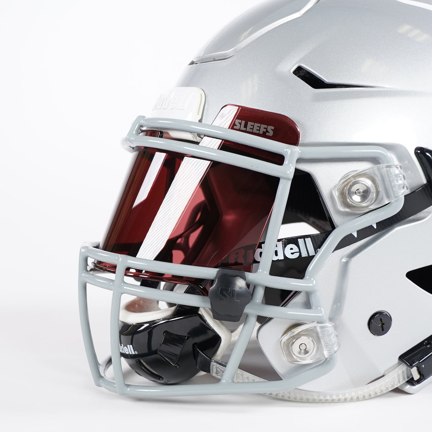 Carmine Red Clear Helmet EyeShield Visor for Kids SLEEFS