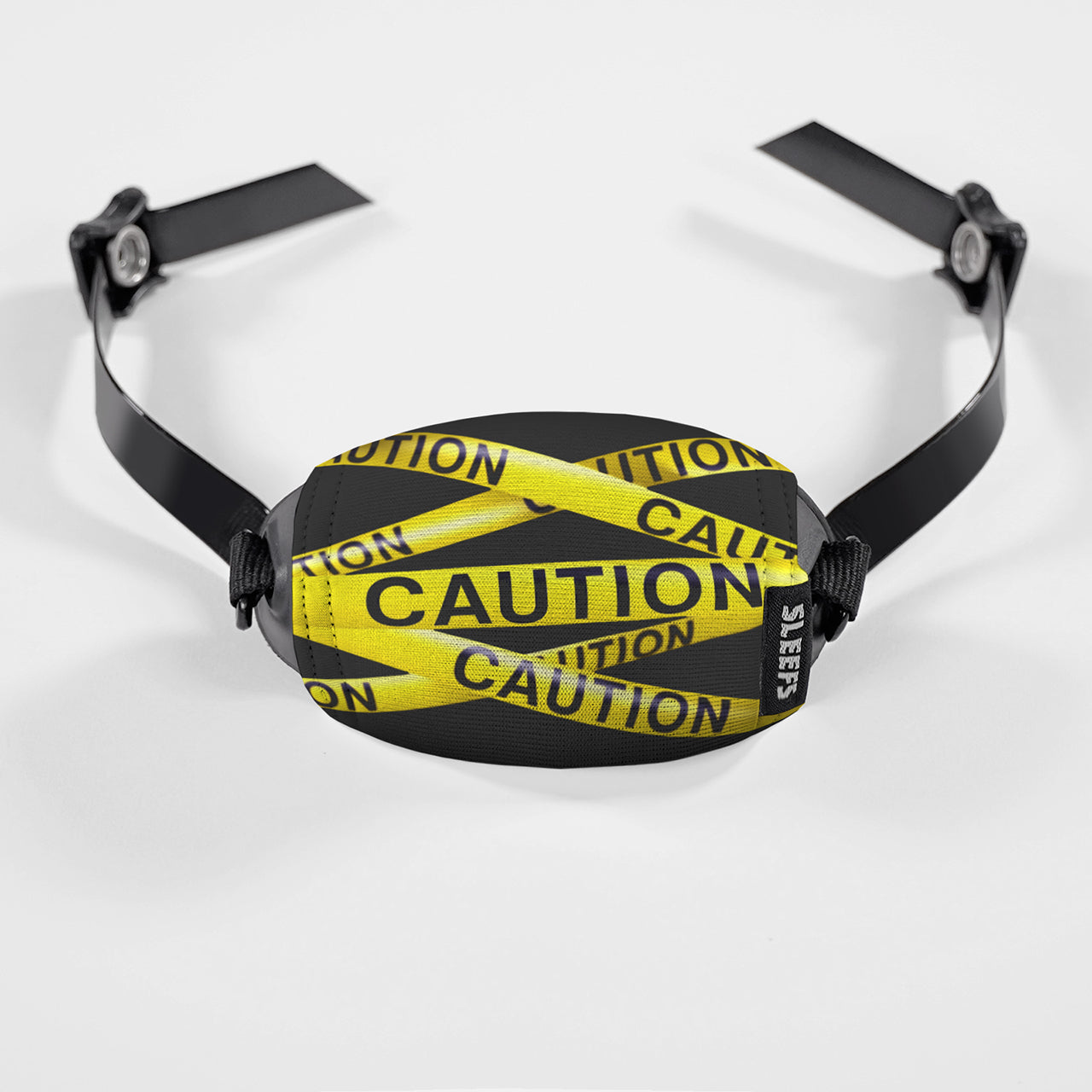 Caution Chin Strap Cover
