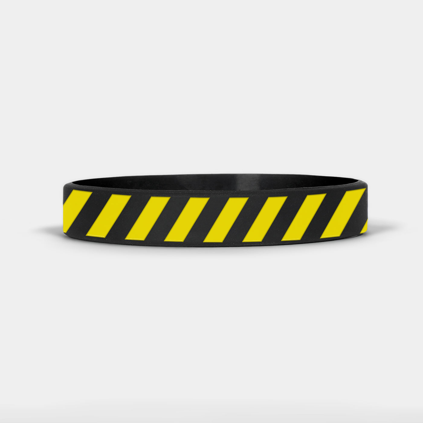 Caution Tape Motivational Wristband