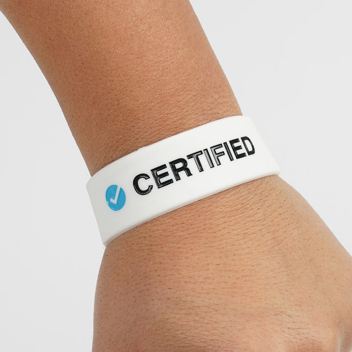Certified 1 Inch Wristband