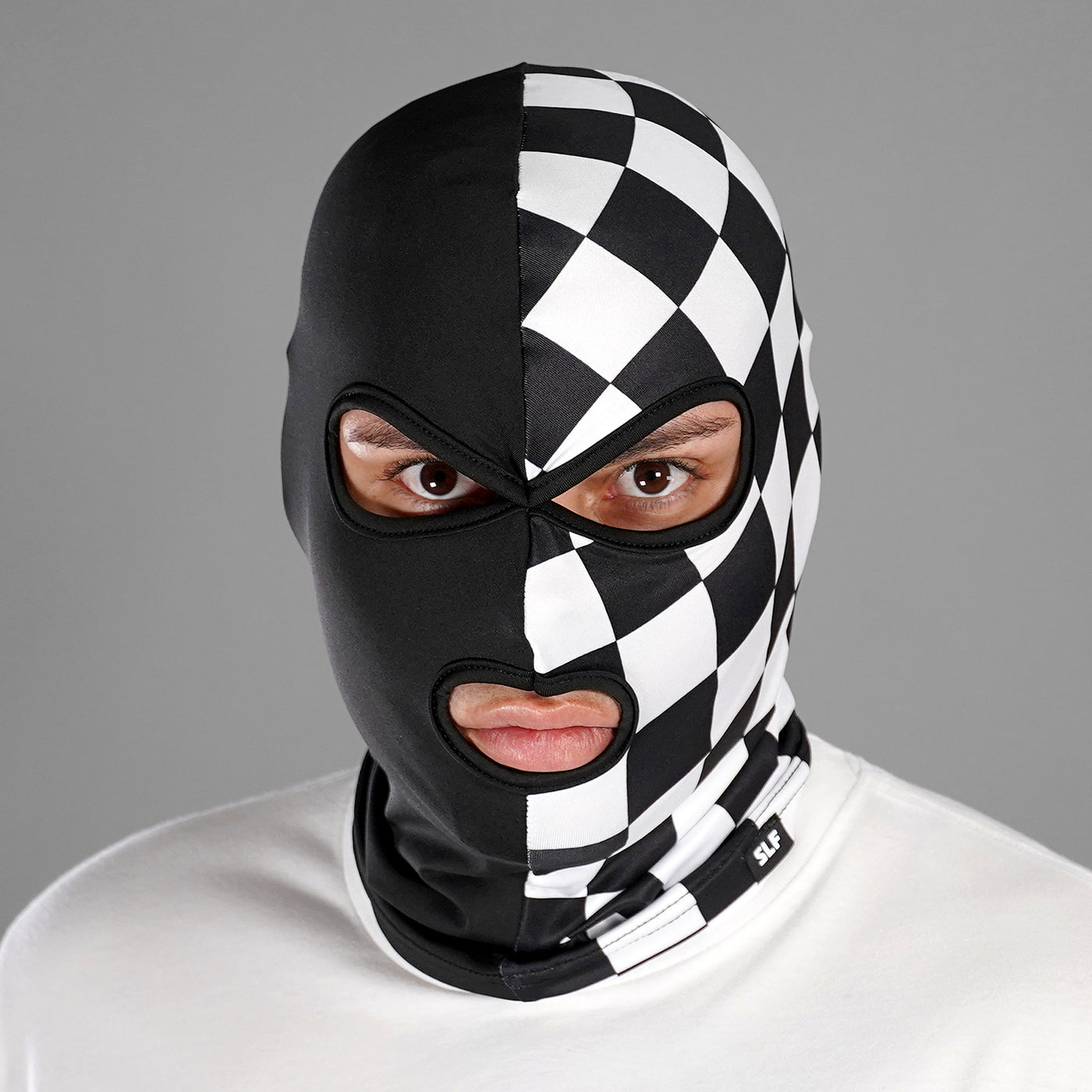 Checkers 3 Hole Ski Mask
