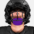 Hue Purple Chin Strap Cover