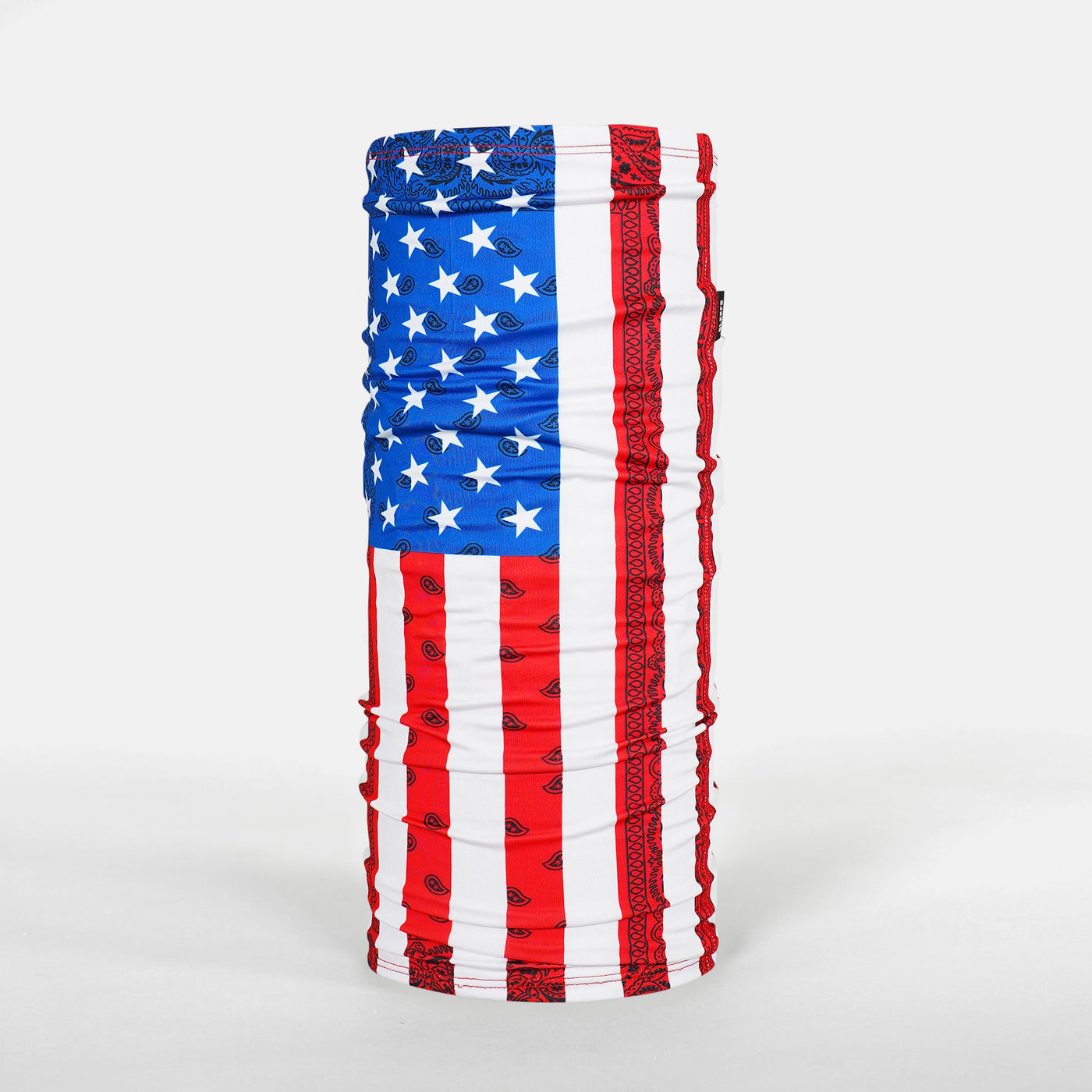 Classic Bandana USA Flag 2-Layer Neck Gaiter