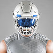 Hue Blue Clear Helmet Eye-Shield Visor