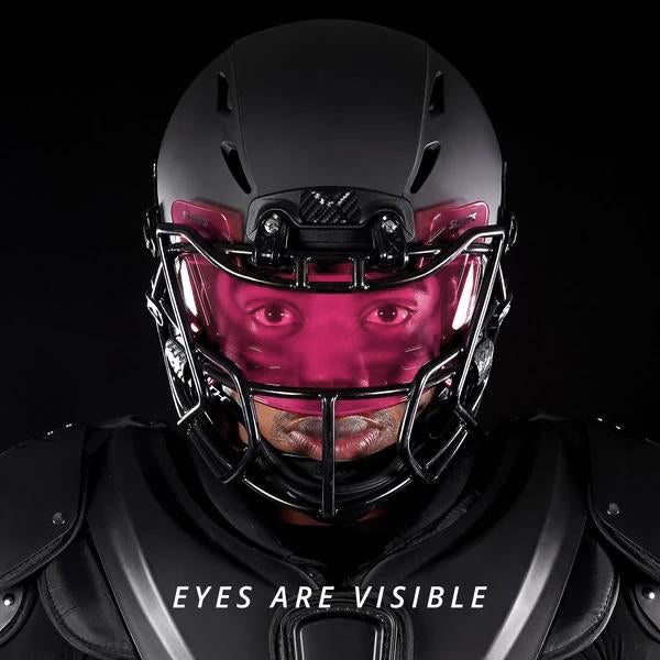 Clear Pink BCA Helmet Eye-Shield Color Tinted Visor