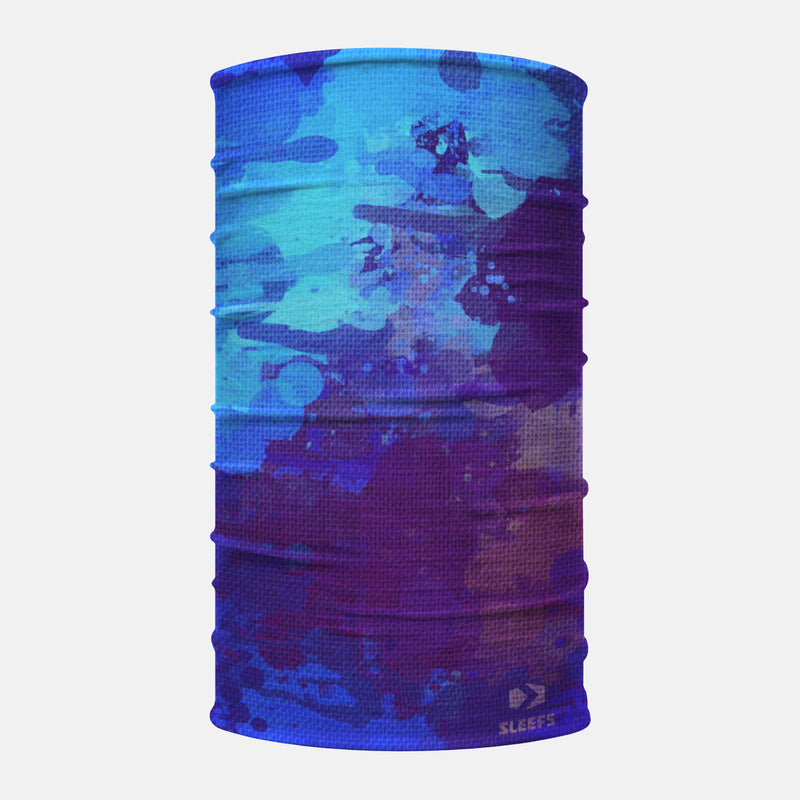 Color Fun Blue Neck Gaiter