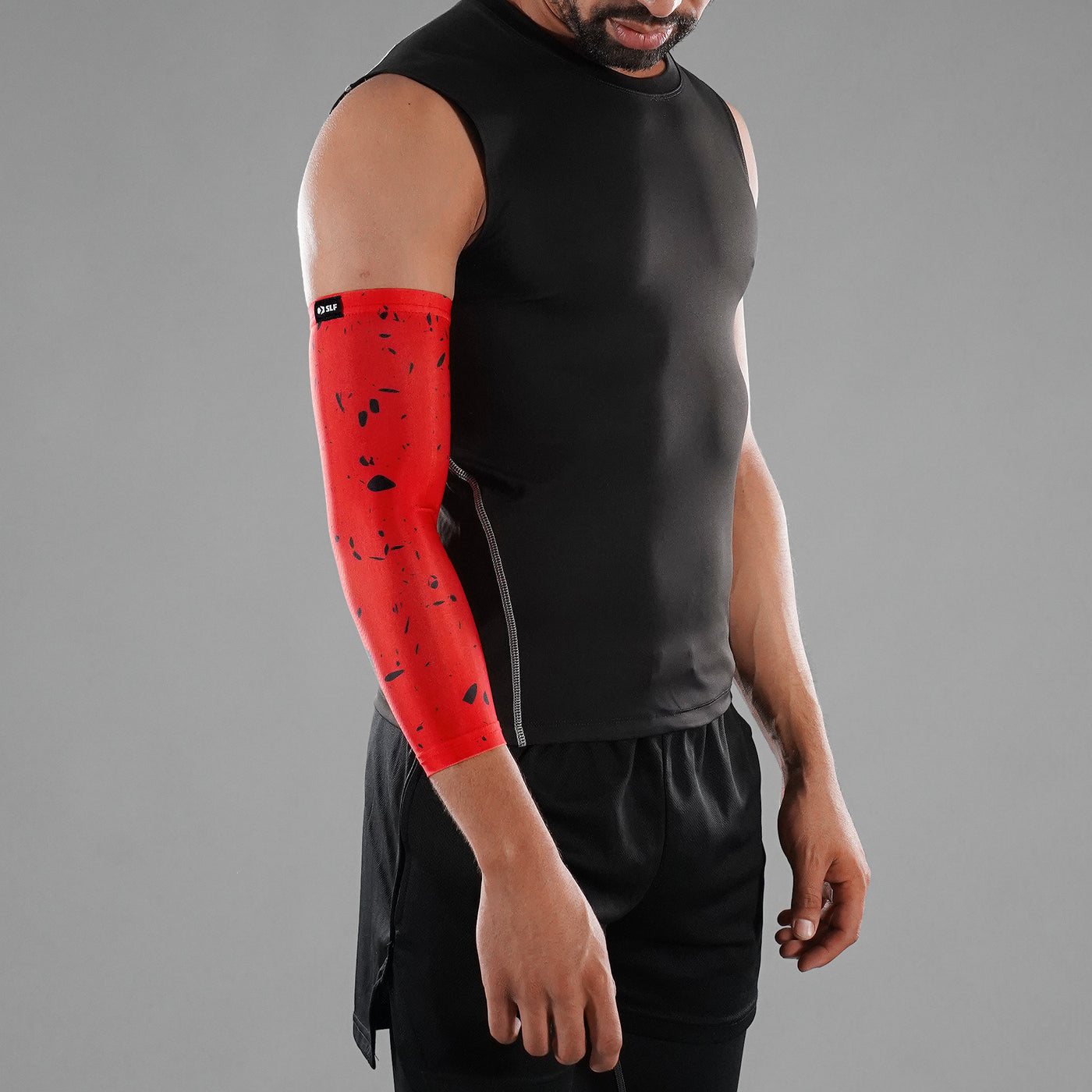 Concrete Red 3/4 Arm Sleeve