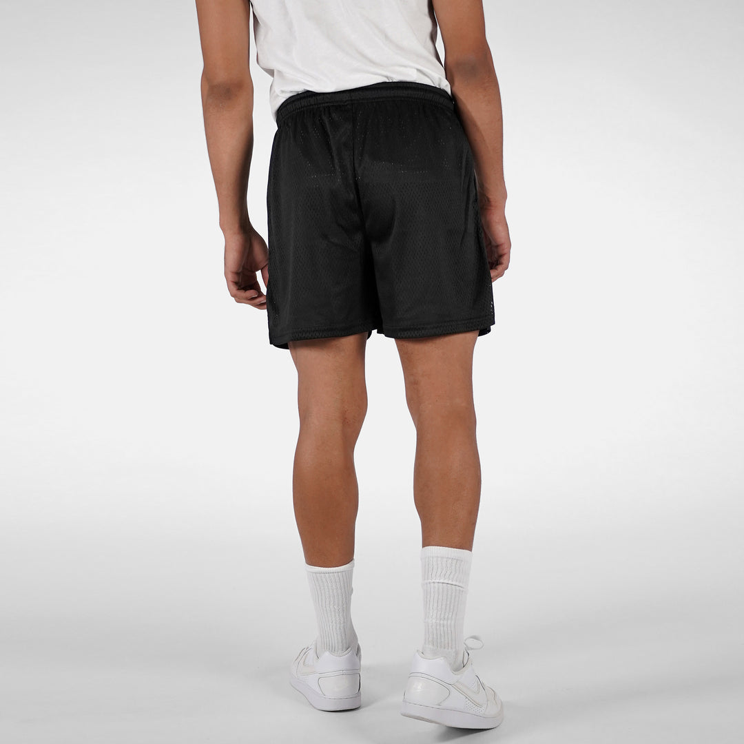 Faith Cross Black Shorts - 7"